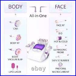 10 in 1 40K Cavi 2.5 Unoisetion LED Pads Body Massager Skin Care Beauty Machine