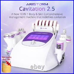 10 in 1 40K Cavi 2.5 Unoisetion Laser Pad Body Massager Skin Care Beauty Machine