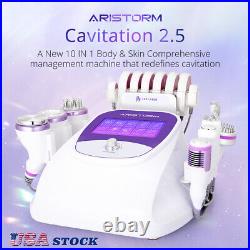 10 in 1 Aristorm Ultrasonic Cavitation 2.5 RF Skin Tightening Slimming Machine