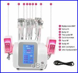 2020 Radio Frequency skin lift 9in1 ultrasonic cavitation laser slimming machine
