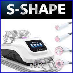 2021 Pro 30k S-SHAPE Cavitation RF Ultrasonic Vacuum EMS Body Slimming Machine
