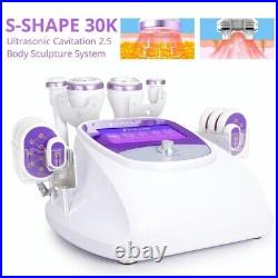 2023 Pro S-SHAPE 30k Cavitation RF Ultrasonic Vacuum EMS Body Slimming Machine