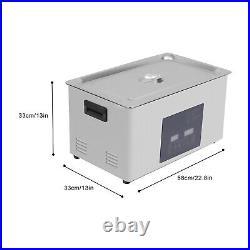 28/40K Ultrasonic Cleaner Heater 30L Stainless Steel Sonic Cavitation Machine