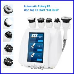 360° Automatic Rotary RF Ultrasonic Cavitation Vacuum Body Slimming Machine 5in1