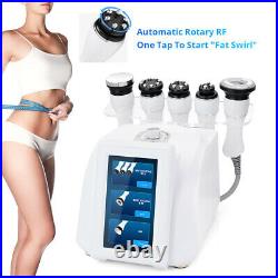 360° Automatic Rotary RF Ultrasonic Cavitation Vacuum Body Slimming Machine 5in1