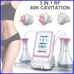 3IN1 80K Ultrasonic Cavitation Radio Frequency Body Slimming Skine Care Machine