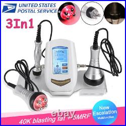 3IN1 Ultrasonic Cavitation RF Body Lifting Tighten Massager Anti-aging Machine