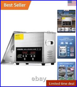 3L Ultrasonic Cleaner, 0.8 gal Digital Sonic Cavitation Machine, 120W Stainle