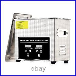 3L Ultrasonic Cleaner, 0.8 gal Digital Sonic Cavitation Machine, 120W Stainle