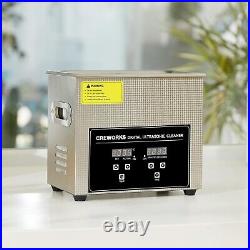 3L Ultrasonic Cleaner, 0.8 gal Digital Sonic Cavitation Machine, 120W Stainle