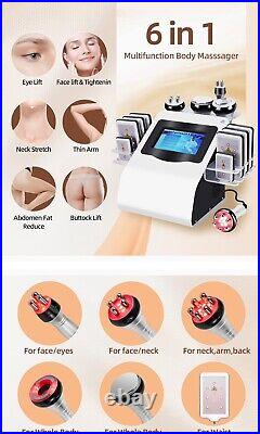 3PK Cellulite Massager Radio Frequency Machine Handles Cavitation 40K Tripolar