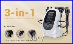 3PK Cellulite Massager Radio Frequency Machine Handles Cavitation 40K Tripolar