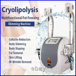 3 Handles Fat Freeze Cellulite Removal 40k Cavitaiton RF Body Slimming Machine