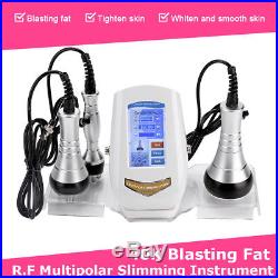 3 IN 1 Vacuum Ultrasonic Cavitation Radio Frequency RF Body Slimming Machine Spa