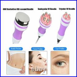 3 In 1 Ultrasonic Cavitation Vacuum RF Skin Tighten Body Slimming Beauty Machine