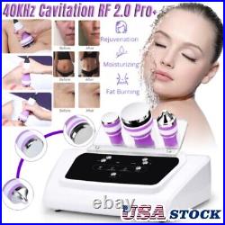 3 Probes Ultrasonic 1Mhz 40K Caviation 3in1 Ultrasound Skin Rejuvenation Machine