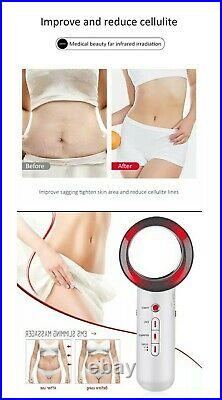 3 in 1 Ultrasound Slimming Machine Fat Cavitation Weight Loss Gel Spa Care Tool