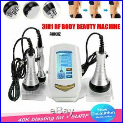 3 in 1 Vacuum Ultrasonic Cavitation Radio Frequency RF Body Massager Machine