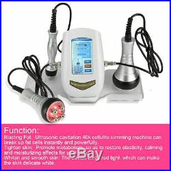 3 in 1 Vacuum Ultrasonic Cavitation Radio Frequency RF Body Massager Machine