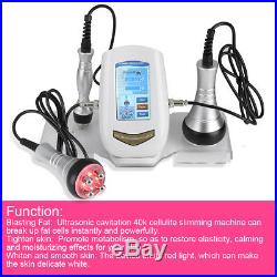 3 in 1 Vacuum Ultrasonic Cavitation Radio Frequency RF Body Massager Machine NEW