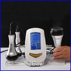 3 in 1 Vacuum Ultrasonic Cavitation Radio Frequency RF Body Massager Spa Machine