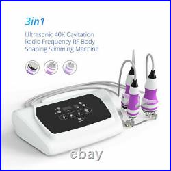 3in1 Portable 40K Ultrasonic Cavitation RF Radio Frequency Slimming Machine