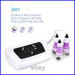 3in1 Ultrasonic 40K Cavitation RF Weight Loss Body Slimming Beauty Machine