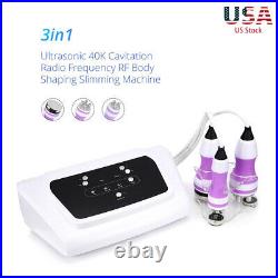 3in1 Ultrasonic Cavitation 40K RF Body Slimming Skin Lifting Beauty Machine Home