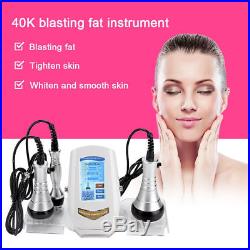3in1 Ultrasonic Cavitation Fat Remover Body Massager Slim Anti-cellulite Machine