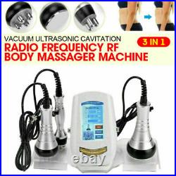 3in1 Ultrasonic Cavitation Radio Frequency Body Slimming Beauty Massager Machine