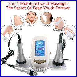 3in1 Ultrasonic Cavitation Radio Frequency RF Body Shaping Slimming Machine