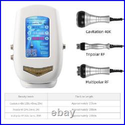 3in1 Ultrasonic Cavitation Radio Frequency RF Body Shaping Slimming Machine