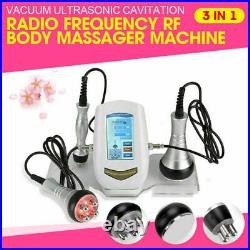 3in1 Ultrasonic Cavitation Vacuum Radio Frequency Cellulite Slimming Spa Machine