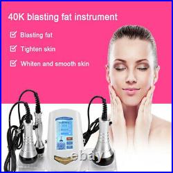 40K Cavitation Ultrasonic Body Slimming Machine RF Face Lifting Cellulite Remove
