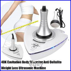 40K Cavitation Ultrasonic Liposuction Body Slimming Fat Remove Cellulite Machine
