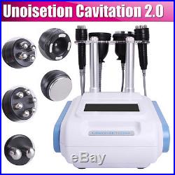 40K Ultrasonic Cavitation 2.0 Vacuum Unoisetion Fat RF Skin Lifting Machine+Gif