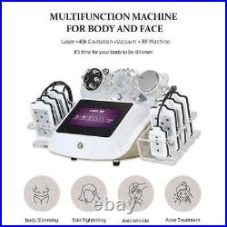 40K Ultrasonic Cavitation Machine Cellulite Removal Skin Firm Shaping Massager