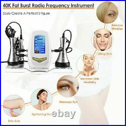 40K Ultrasonic Cavitation RF Radio Frequency Fat Burning Body Slimming Machine
