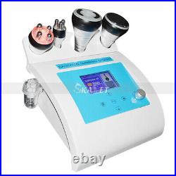 40K Ultrasonic Cavitation Vacuum RF Facial Anti-aging Body Slimming Machine Spa