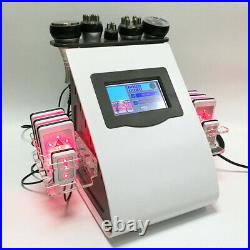 40K Ultrasonic Cavitation Vacuum Radio Frequency Laser 8 Pads lipo Laser Machine