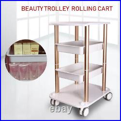 4-Layer Pro Trolley Cart Stand For Ultrasonic Cavitation RF Beauty Spa Machine