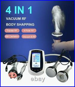 4 in 1 Ultrasonic Cavitation Multipolar RF Body Slimming skin lifting Machine US