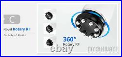 4in1 360° Rotating RF Ultrasonic Cavitation 2.5 Body Slimming Lifting Machine US