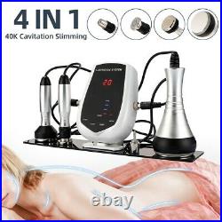 4in1 Lifting Ultrasonic 40K Cavitation Body Slimming Machine Fat Burner Massager
