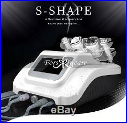 4in1 S-SHAPE Ultrasonic Cavitation RF EMS Vacuum Fat Cellulite Slimming Machine