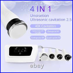 4in1 Ultrasonic Cavitation Rotary Radio Frequency Machine RF Face Body Slimming
