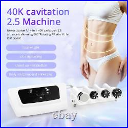 4in1 Ultrasonic Cavitation Rotary Radio Frequency Machine RF Face Body Slimming