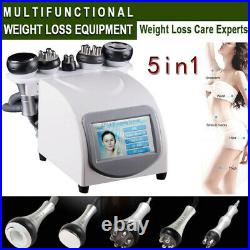 5IN1 40K Cavitation Ultrasonic RF Vacuum Full Body Slimming Machine Fat Removal
