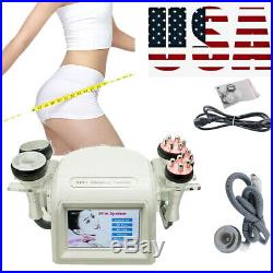 5IN1 Cavitation Ultrasonic RF Multipolar Vacuum Body Slimming Machine Fat Burner