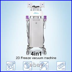 5IN1 Dual Cold Freezing Handles Body Beauty Machine Massage Face Skin Care Salon